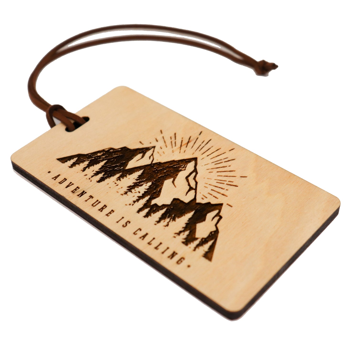 Wooden Luggage Tags | Eco Friendly | 12 Units
