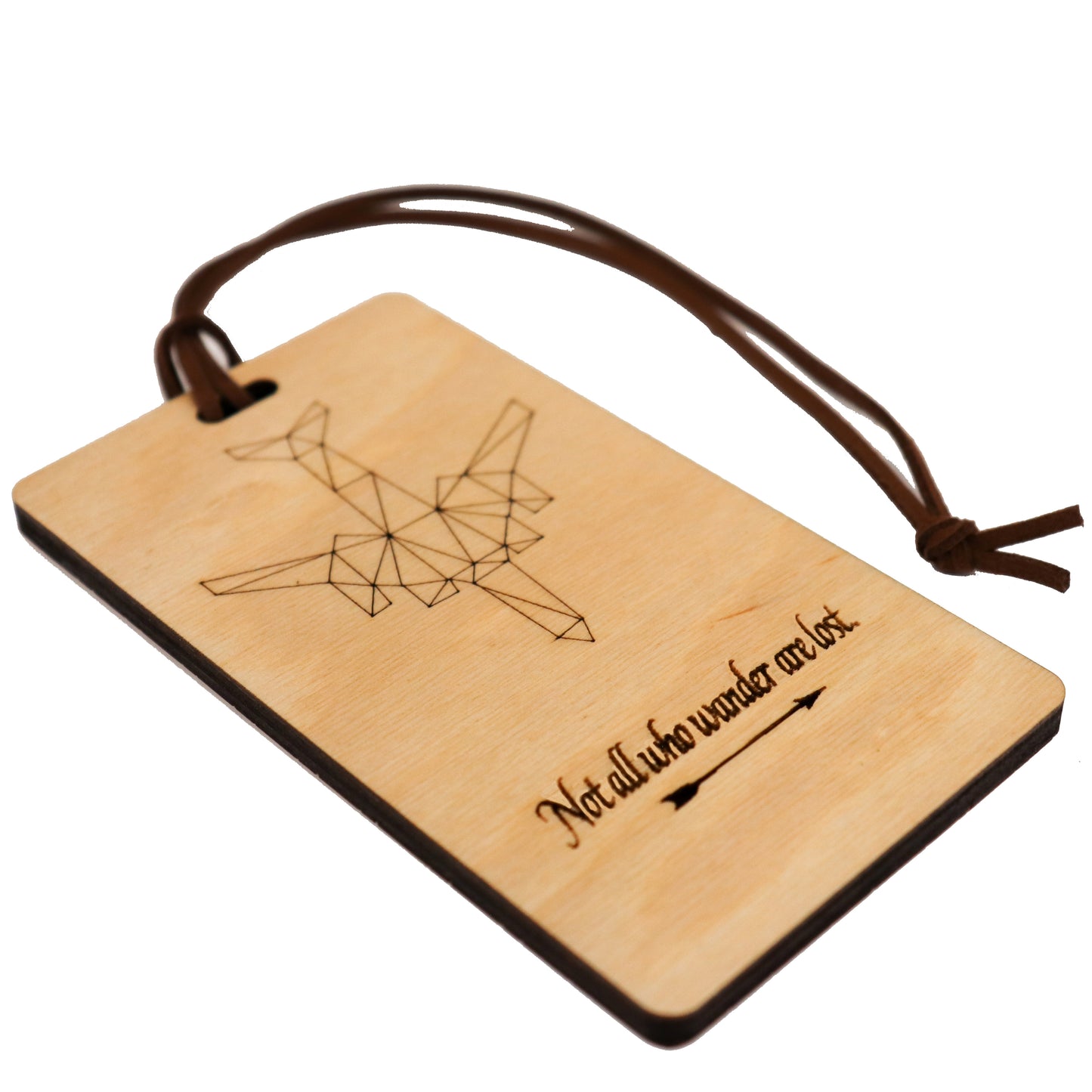 Wooden Luggage Tags | Eco Friendly | 12 Units