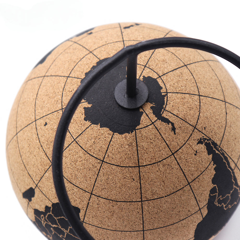 Cork Globe Pin Board | Pin Your World