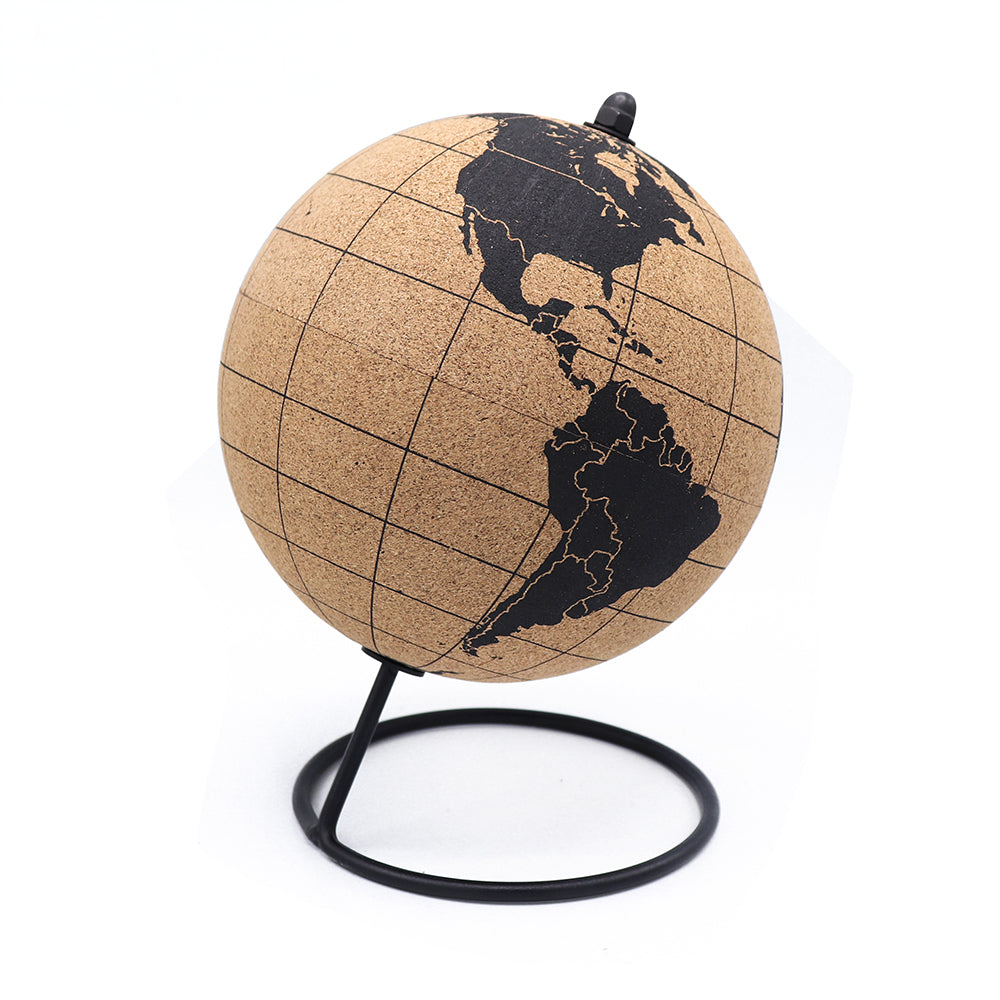 Cork Globe Pin Board | Pin Your World