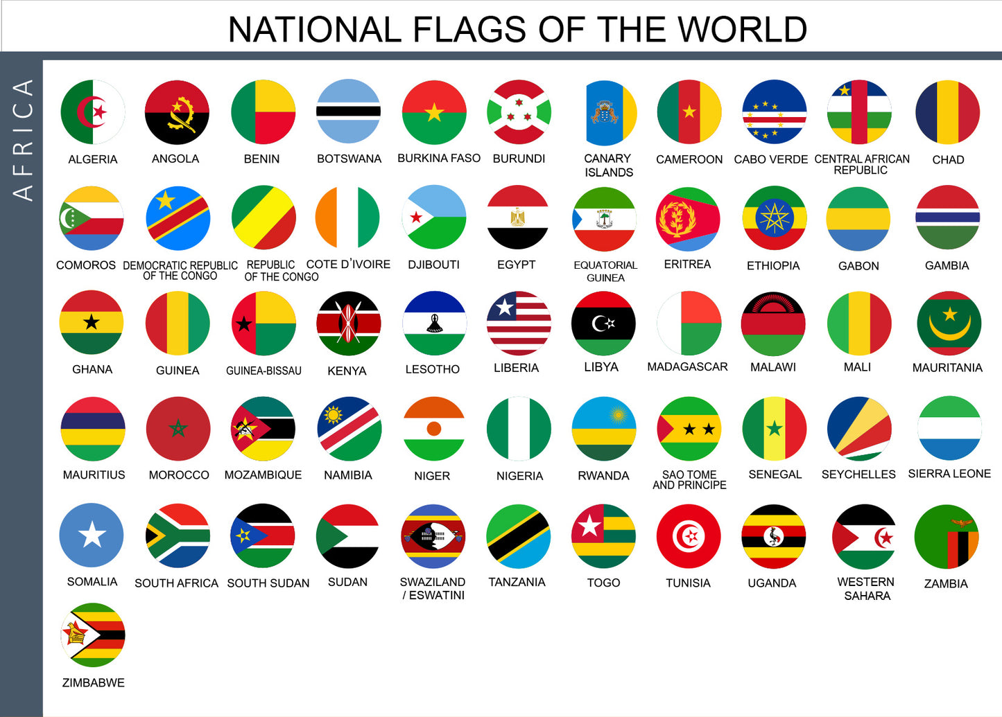 Epoxy National Flag Push Pin Set | Made in Canada | 8 Units