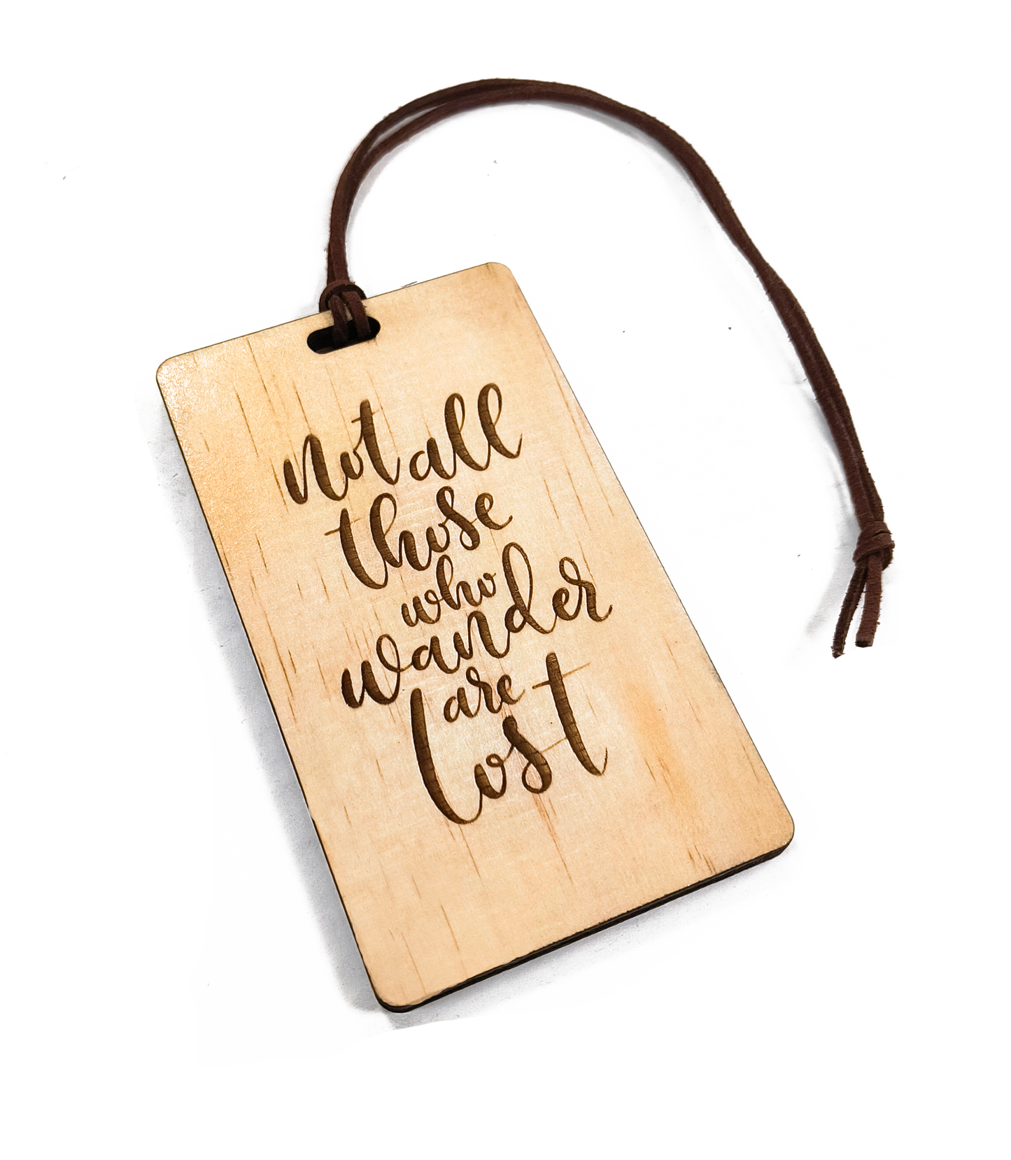 Wooden Luggage Tags | Eco Friendly | 12 Units