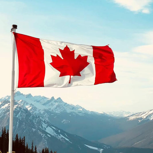 Embroidered Heavy-Duty Canada Flag | 36 x 60