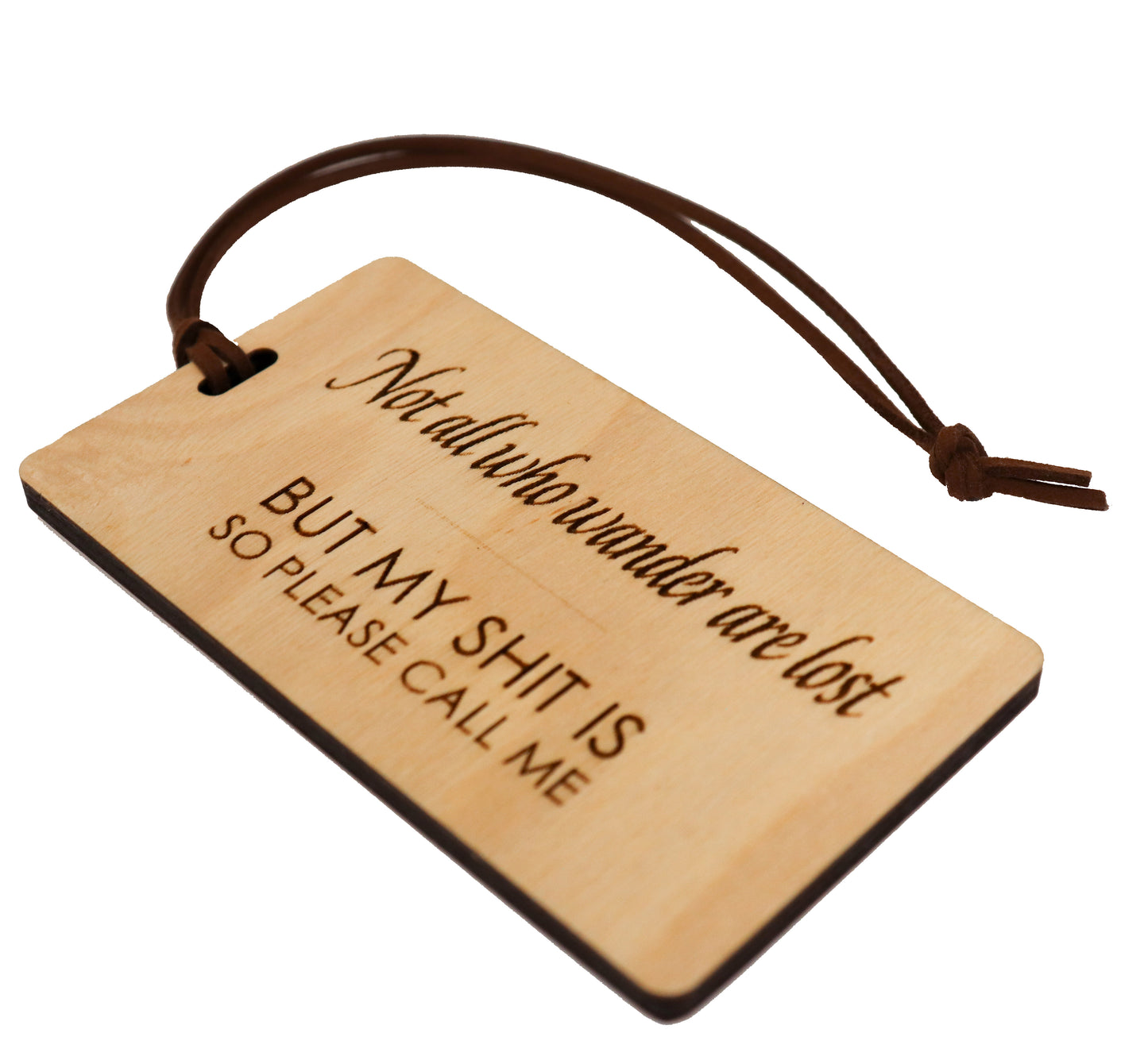 Wooden Luggage Tags | Eco Friendly | 12 Units